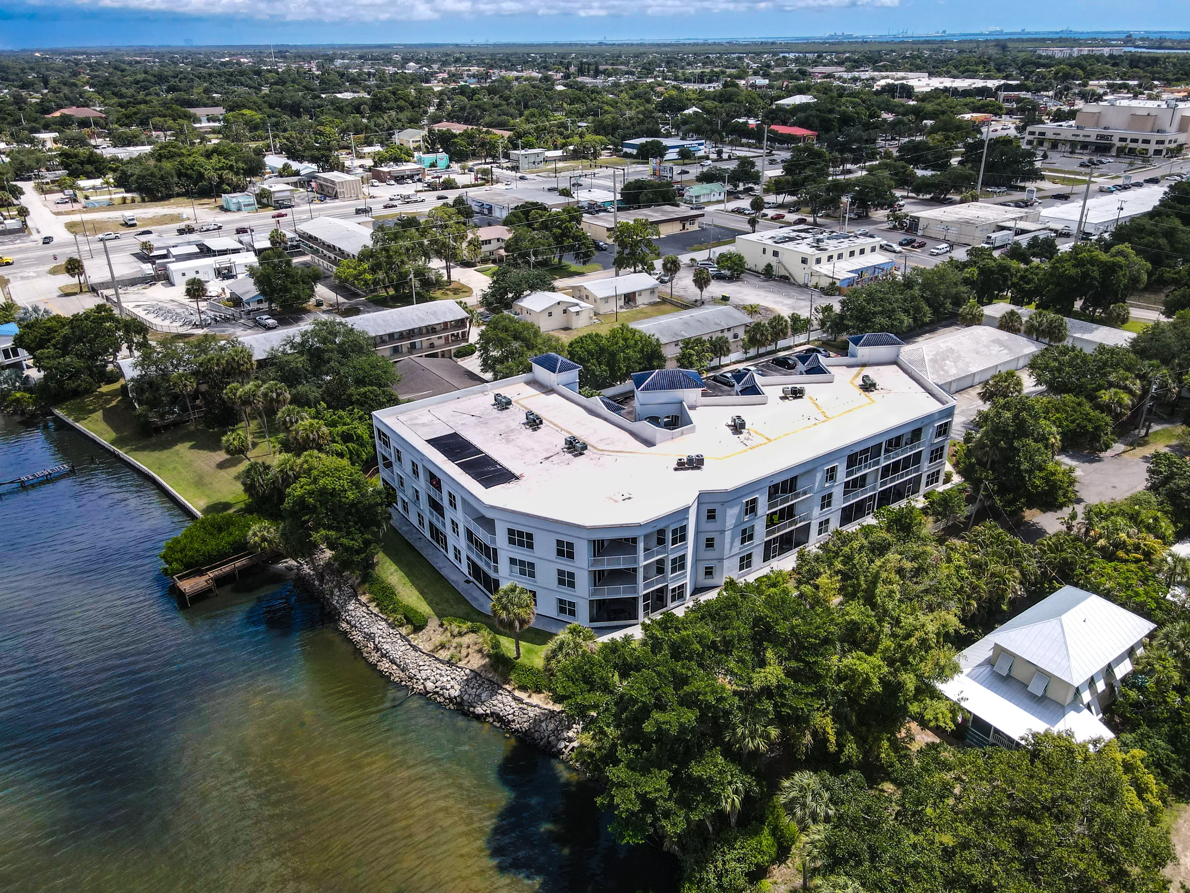 Aerial view of Brevard County from the Josh Douglas Real Estate site